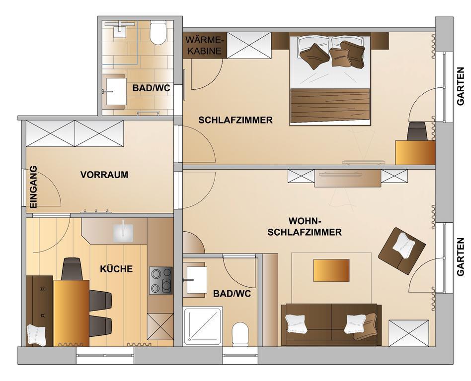 Appartements Zerzer リート・イム・オーバーインタール 部屋 写真
